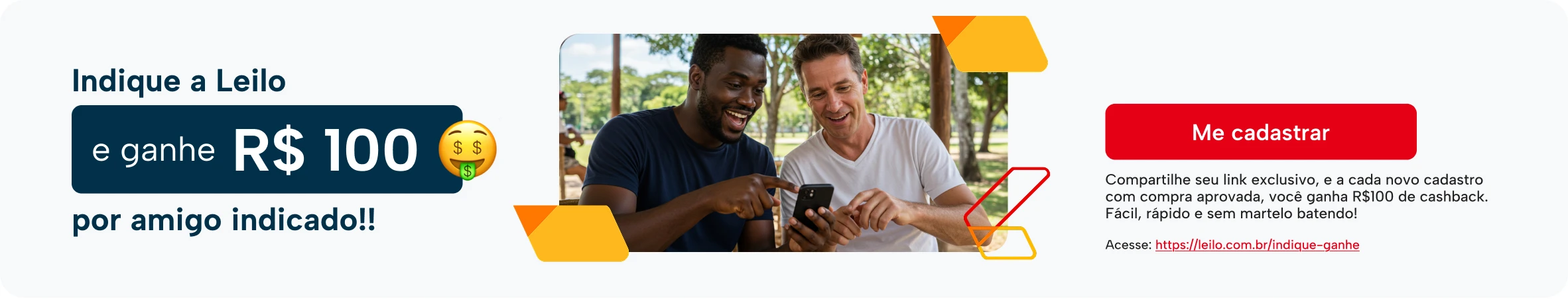 Leilo - Indique e ganhe